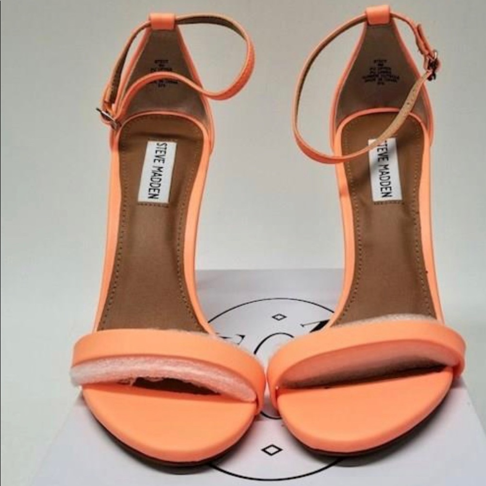 Women's Steve Madden Stecy Coral Strappy Heels NIB Size 9M